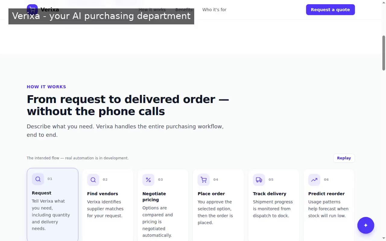 Demo screenshot: the anonymous would-you-use-this feedback buttons